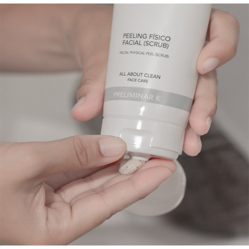 Exfoliante Facial Scrub - Peeling Físico Suave para Renovación de la Piel