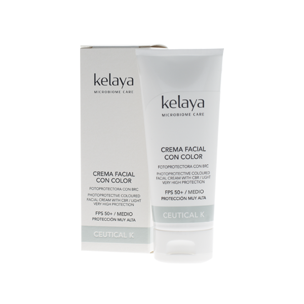Crema Facial Fotoprotectora con Color y BRC - Protección Solar y Tono Uniforme